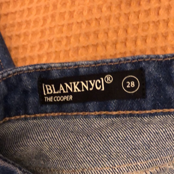 NWT BlankNYC The Cooper -Being Alive long slim straight with side slits - Picture 8 of 11